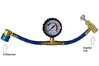 R1234yf 3635 Refrigerants Charging Hose With Can Tap Gauge Brass