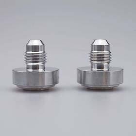 617-7203 Ac Performance Alp -3 An Male Weld On Bung Fitting Aluminum 3an-2pcs Natural