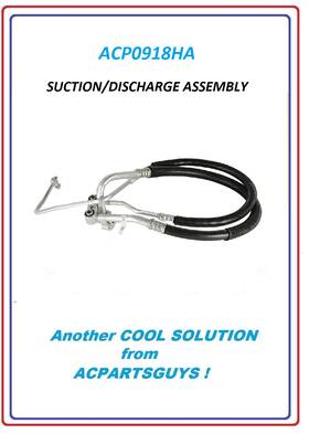 Acpartsguys.com Acp0918ha Hose Suction/discharge Assembly For Gm/chevy 1533858 94670722 15-33858