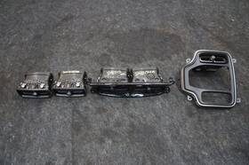 Py83-046b30-ba Aston Set Of 3 Front Dash Air Heat Vent Trim Martin Dbx 707 20-23