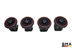 81a820901c Audi Rs3 S3 A3 Front Dashboard Air Hvac Vent Set 2017 2018 2019 2020 Oem