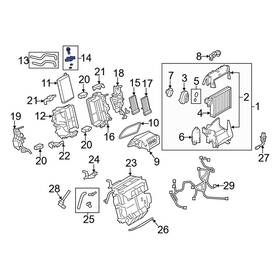 8k0898967 Audi Oe Hvac Heater Hose Bracket