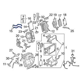 8k1819373bj Audi Oe Hvac Heater Hose