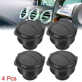 Automall Tech 782685030311 4pcs Round A/c Air Conditioning Deflector Outlet Vent For Rv Bus Car Boat Yacht