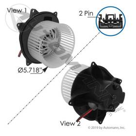 830.21216be Automann International Sleeper Blower Motor