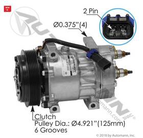 830.31002 Automann Air Conditioner Compressor 3692966
