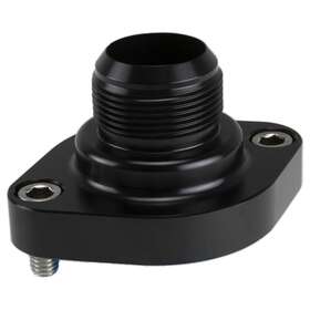 Blk90825 Billet Specialties Thermostat Housing -20 An Mopar Style Black