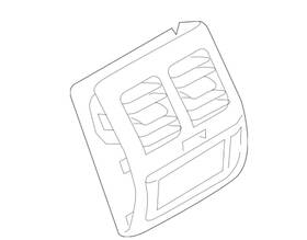 64-22-7-910-858 Bmw Vent Grille Oem
