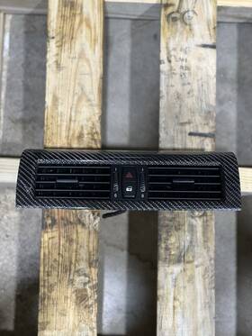 642291974869197486 Bmw 04-10 E63 E64 645 650 M6 Dashboard Ac Air Vent Grill Trim