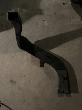 68081879ab Chrysler 2013 - 2016 Dodge Dart Passenger Instrument Panel Floor Air Duct