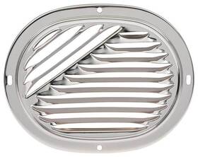 C1718 Classic Industries 1958-63 Impala Bel Air Biscayne Kick Panel Vent Grills Nickel Plated Pair