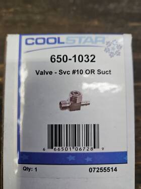 650-1032 Cool Star Svc #10 Or Suct