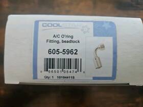 605-5962 Coolstar Truck Air A/c Oftring Fitting Beadlock - New Oem Fast Shipping