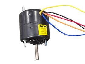 D-001c-490 Dcm 2-speed Reversible School Bus Heater Blower Motor 12v 5/16 Shaft