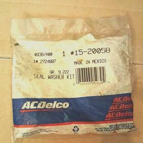 15-20058 Delco 2724887 New Oem Air Conditioning Seal And Washer Kit
