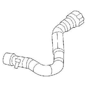 68197197ab Dodge Oe Hvac Heater Hose Assembly