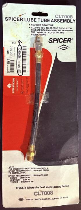 1693008c1 Eaton Clt008 Spicer 8 Inch Lube Tube Hose Assembly. Reduces Downtime. Instructions