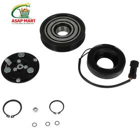 Eccpp 104161-5379-1140402251 A/c Compressor Clutch Fit For Jeep Liberty 3.7l 67576 Ac Black