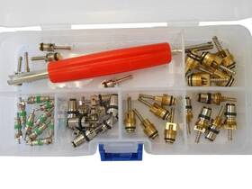 Ch-236 Envirosafe 236/5135 Ri34a Schrader Assortment And Valve Core Tool #5135