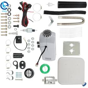 679972 Etecgo For Car Boat Truck Bunk Bus 12v 5000w Diesel Air Heater Lcd Remote Control Kit