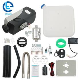 679995 Etecgo 12v 5kw 10l Tank Diesel Air Heaterthermostat Monitor For Trucks Bus Car