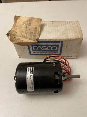 Ha1100 Fasco Kenworth C500 Heater Air Conditioner Blower Motor Nos 2 Speed 12v