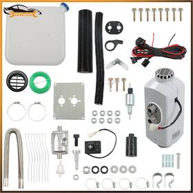 Firc4138960ss Firchassis For Car Bus Rv Garage Diesel Air Heater 12v 5kw Lcd Display Remote Control