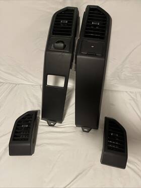 15045j79 Ford 2015-2020 F-150 And 17-23 F250 A/c Vent Set. Black