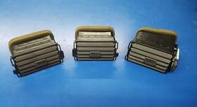5g1x-19c682-a Ford 2005-2007 Five Hundred 500 A/c Heater Dash Air Vents Set Of 3 Oem