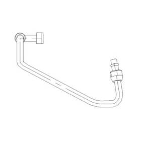 A22-45191-001 Freightliner A/c Hose Assembly #8 55.38 Condenser/90 F For