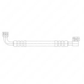 A22-49477-000 Freightliner A/c Hose #8 15.59 Inch H02 To Condenser For