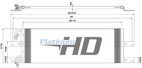 Hdh010047 Freightliner Air Conditioner Condenser 2073653
