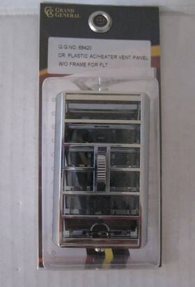 Grand General Gg 68420 A/c Heater Vent Adjustable Louver Without Frame Fits Classic/flds F Models