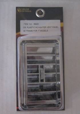 Grand General Gg 68425 A/c Heater Vent Adjustable Louver Chrome Plastic Fits Classic/flds F Models