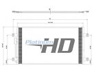 Hdh01056 Kcool Freightliner Cascadia Condenser