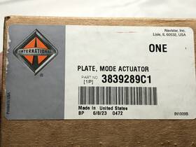 3839289c1 International Hvac Actuator Mounting Plate Genuine Oem New Navistar