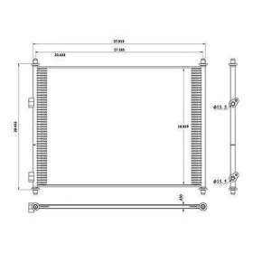 Hdh010806 International Lonestar Air Conditioner Condenser 3297015