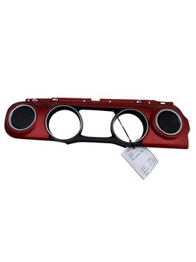 6ab21srraa Jeep 2018-2023 Wrangler Jl Front Left Dash Air Vent Speedometer Trim Bezel Red