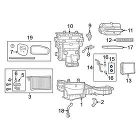 68031980aa Jeep Oe Hvac Heater Hose Outlet Tube Hardware Kit