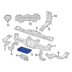 68530294aa Jeep Oe Hvac Duct Adapter