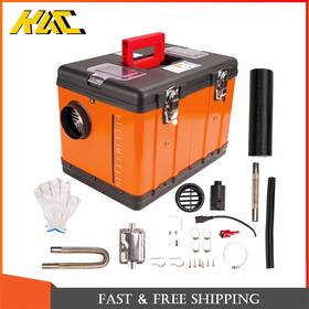 Adv210921 Kac 12v 5kw Red Black Diesel Air Heater For Car Camper With Lcd Switch Remote Control