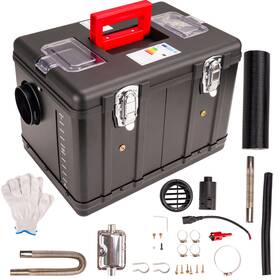 Adv210938 Kac Diesel Air Heater For Rv Campers Black Temperature Timing With Lcd Switch 5kw 12v