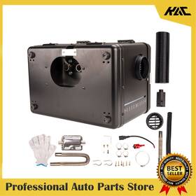 Ka224362c Kac Diesel Air Heater 5kw 12v For Rv Campers Black Temperature Timing With Lcd Switch