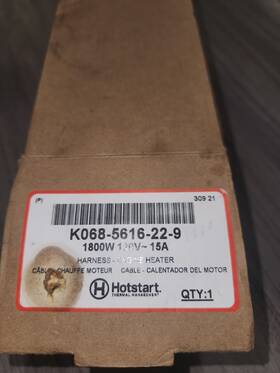 K068-5616-22-9 Kenworth T880 Block Heater And Power Cord 2016 Up