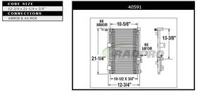 Hdh010037 Keystone Isuzu Npr Air Conditioner Condenser 3166871
