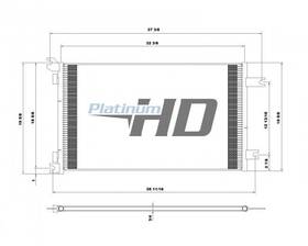 Hdh010683 Keystone International Prostar Air Conditioner Condenser 3330908