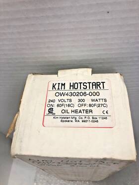 Ow430206-000 Kim Hotstart 300 Watts Oil Heater