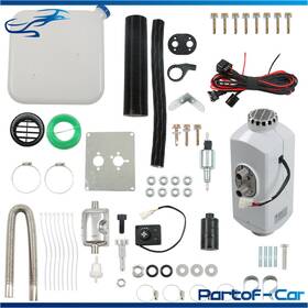Kte4700676 Kinte Tech 5kw Air Heater All In One 12v Lcd Thermostat For Car Boat Truck Bunk