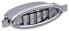A5100101 Lokar Clayton Machine Works Custom Chrome Ac Dash Vent - 4 Inch X 1.6 Oval