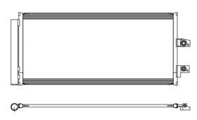 Map 230118 Aluminum Front A/c Condenser Direct Fit